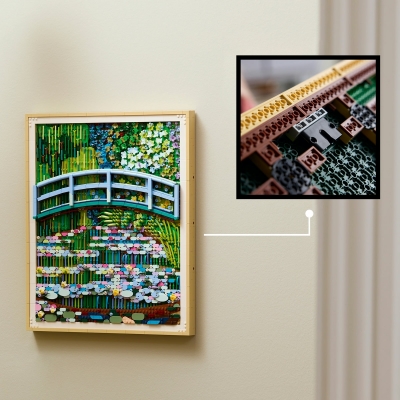 Claude Monet – Pod peste lac cu nuferi 31220 LEGO Art