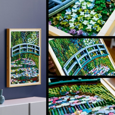 Claude Monet – Pod peste lac cu nuferi 31220 LEGO Art