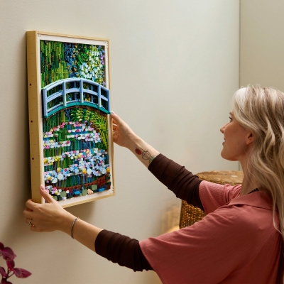 Claude Monet – Pod peste lac cu nuferi 31220 LEGO Art