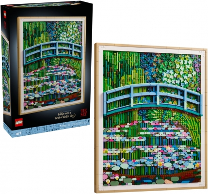 Claude Monet – Pod peste lac cu nuferi 31220 LEGO Art