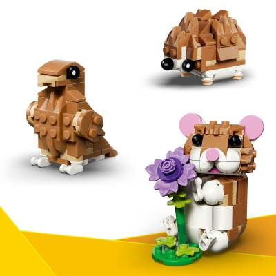 Hamster adorabil cu o floare 31376 LEGO Creator