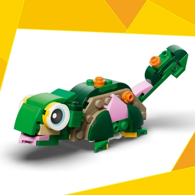 Broasca-testoasa cu o floare de nufa 31377 LEGO Creator