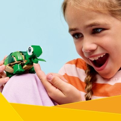 Broasca-testoasa cu o floare de nufa 31377 LEGO Creator