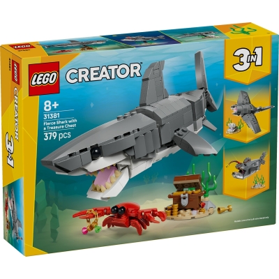 Rechin feroce cu un cufar de comor 31381 LEGO Creator