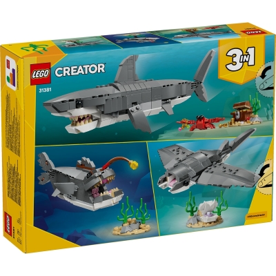 Rechin feroce cu un cufar de comor 31381 LEGO Creator