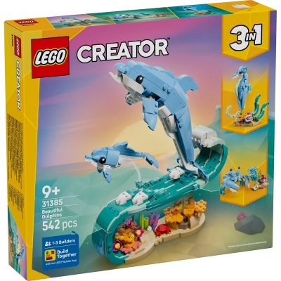 Animale marine: Delfini superbi 31385 LEGO Creator