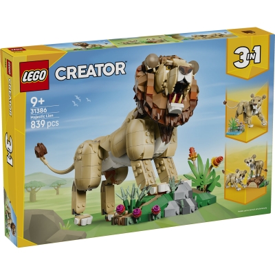Animale salbatice: Leu maiestuos 31386 LEGO Creator