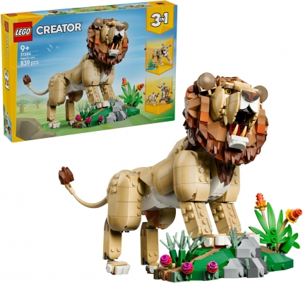 Animale salbatice: Leu maiestuos 31386 LEGO Creator