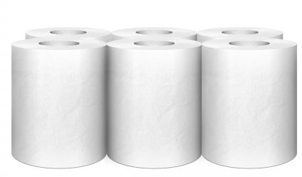 Prosop celuloza Midi 2 straturi 6 role/bax
