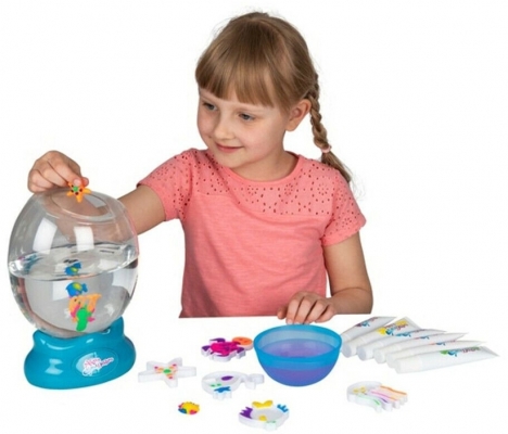 Acvariu cu lumini si figurine AquaDabra