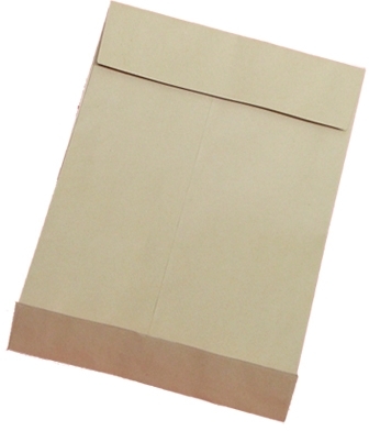 Plic B4 cu burduf siliconic kraft 250 x 353 x 50 mm 120 g/mp Romkuvert
