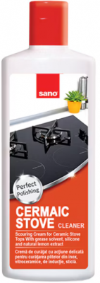 Detergent pentru plite si aragaz Sano Ceramic Tops Cleaner, 300