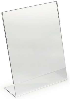Suport display tip L A5 portrait
