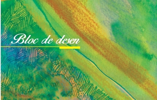 Bloc desen Exte, A3, 12 file, Policromie, 170gr, diverse culori