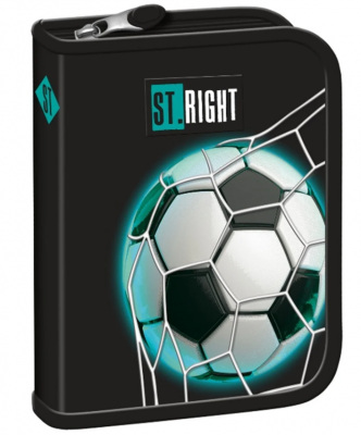 Penar St.Right, cu 1 fermoar si 2 extensii, neechipat, Neon Football