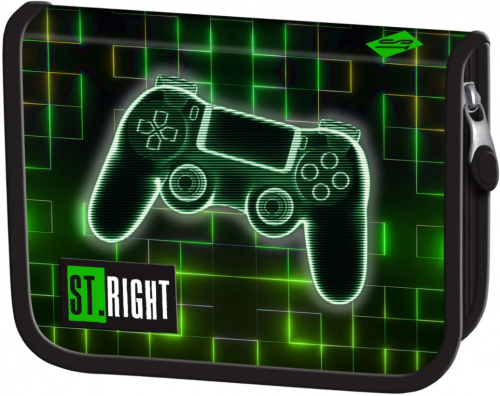 Penar St.Right, cu 1 fermoar si 2 extensii, neechipat, Neon Pad