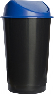 Cos colectare selectiva hartie, capac batant, albastru, 60 L Delta