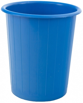 Cos hartie, neperforat, 16 L, albastru Tami