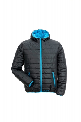 Geaca de ploaie Lizard, negru / albastru, Rock Safety 