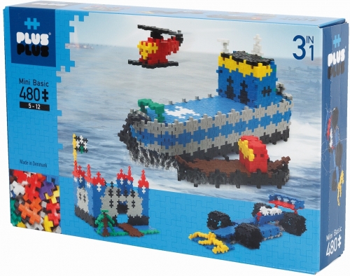Basic 3 In 1 - 480 Piese Plus Plus