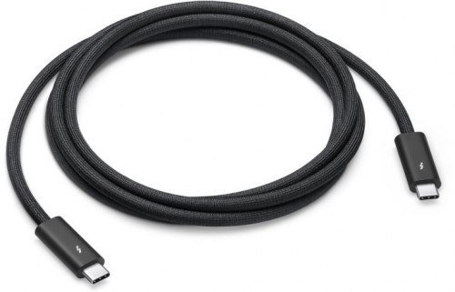 Cablu Apple Thunderbolt 4 USB-C Pro Cable MW5J3ZM/A, 1.8m, negru