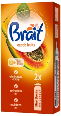 Rezerva Microspray Exotic Fruits 2 x 10 ml Brait