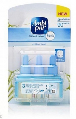 Rezerva odorizant 3volution Cotton Fresh Ambipur