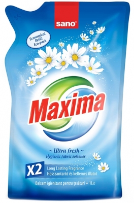 Rezerva balsam rufe Sano Maxima, Ultra Fresh, 1L
