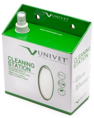 Statie de curatenie ochelari Univet