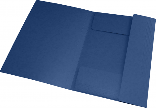 Dosar mapa Oxford TopFile, A4, carton, albastru inchis, 200 file