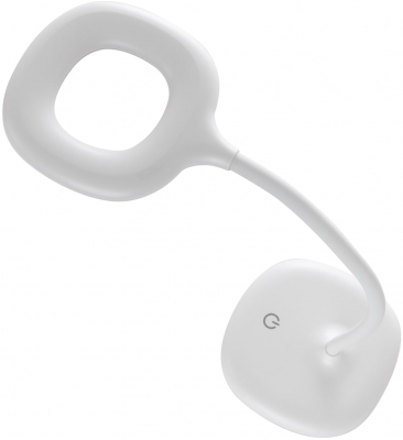 Lampa Unilux Galy 1800 LED portabila pentru birou, brat 30 cm, autonomie 3h, cablu USB inclus, greutate 360g
