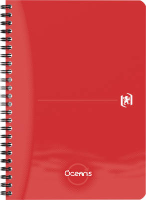 Caiet organizator Oxford Office Oceanis, A5, 90 file, coperta PP, diverse culori, dictando
