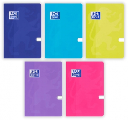Caiet Oxford A4 60 file, dictando, Teenager, diverse culori
