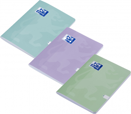 Caiet Oxford A4, 60 file, coperta plastic, dictando, motiv Touch Trend, diverse modele