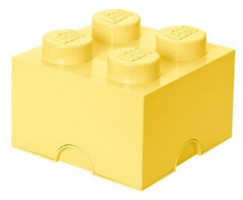 Cutie depozitare 40031741 LEGO 2x2 galben deschis
