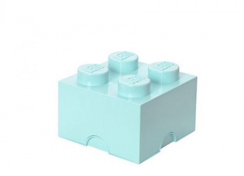 Cutie depozitare 40031742 LEGO 2x2 albastru aqua