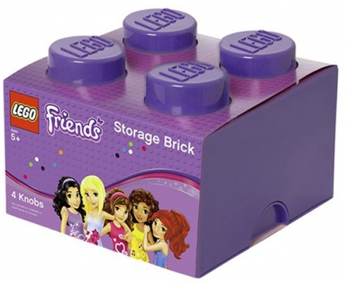Cutie depozitare 40031746 LEGO Friends 2x2 violet
