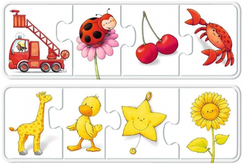 Puzzle Lucruri Colorate, 6X4 Piese Ravensburger