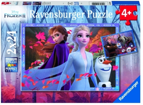 Puzzle Frozen Ii, 2X24 Piese Ravensburger
