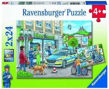 Puzzle Ancheta Politie, 2X24 Piese Ravensburger