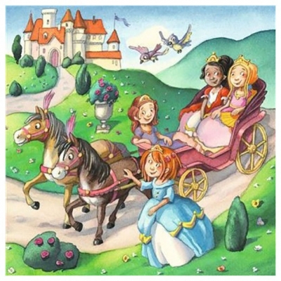Puzzle Micile Printese, 3X49 Piese Ravensburger