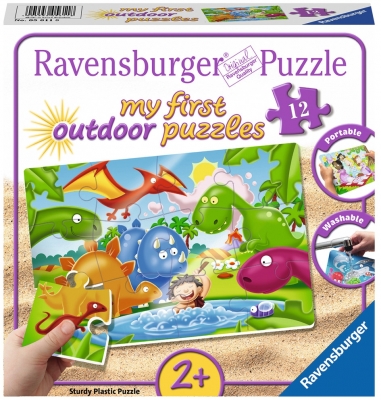 Puzzle Dinozauri, 12 Piese Ravensburger