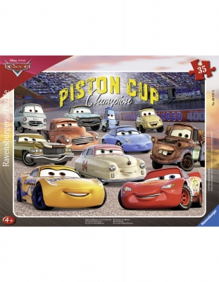 Puzzle Cars 3, 35 Piese Ravensburger