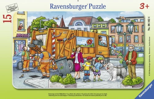 Puzzle Tip Rama Oras, 15 Piese Ravensburger