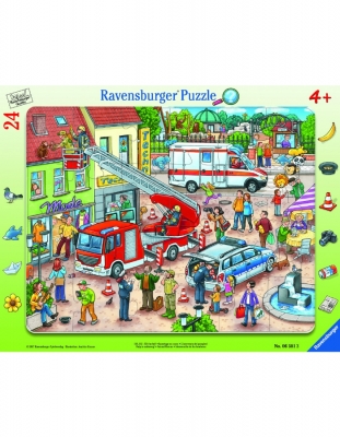 Puzzle Salvarea Animalelor, 24 Piese Ravensburger
