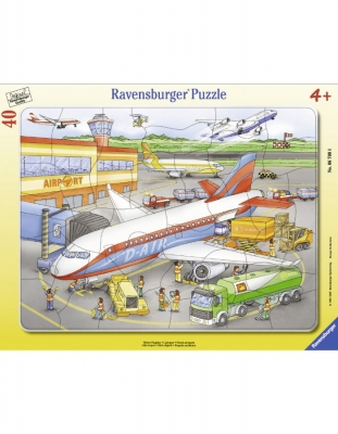 Puzzle Mic Aeroport, 40 Piese Ravensburger
