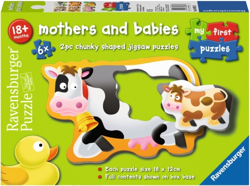 Puzzle Mame Si Copilasi, 6X2 Piese Ravensburger