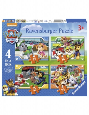 Puzzle Paw, 12/16/20/24 Piese Ravensburger