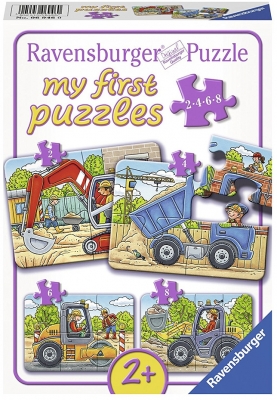 Puzzle Santier, 2/4/6/8 Piese Ravensburger