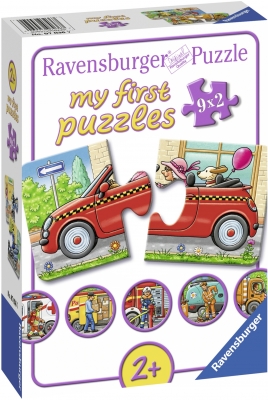 Puzzle Vehicule, 9X2 Piese Ravensburger